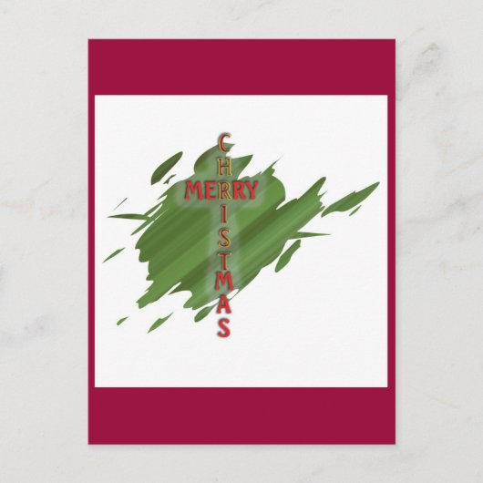 メリーキリストのマスポストカード シーズンポストカード (正面)