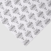 メリーキリストマスクリスチャン書道レタリング 薄葉紙 (詳細)