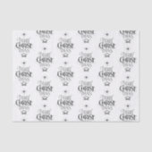 メリーキリストマス宗教書道レタリング 薄葉紙 (正面)