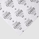 メリーキリストマス宗教書道レタリング 薄葉紙 (詳細)