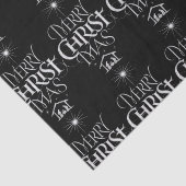 メリーキリスト教宗教黒チョーク 薄葉紙 (詳細)