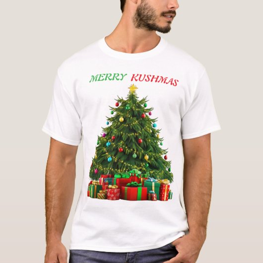 メリークシュマス Tシャツ (正面)