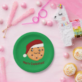 メリークッキーマス クリスマス Cookie ペーパープレート (パーティー)