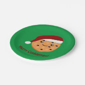 メリークッキーマス クリスマス Cookie ペーパープレート (アングル)