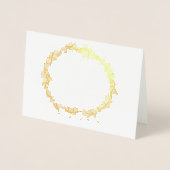 メリークライシス 箔カード (正面)