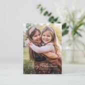 メリークリスエレガントマス台本クラシック1枚 シーズンポストカード (スタンド正面)