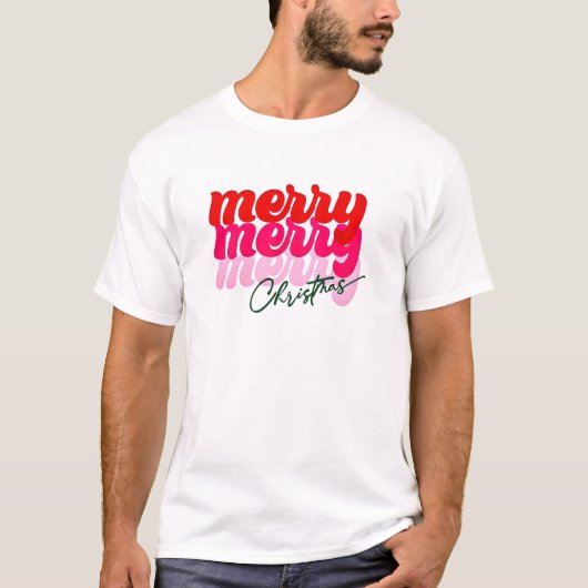 メリークリスタ Tee 🎅✨ Tシャツ (正面)