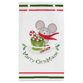 メリークリスマウス ホリデーマウス スモールペーパーバッグ (裏面)