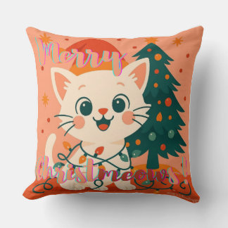 メリークリスマオウ！ 猫 クッション