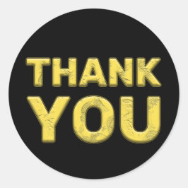 メリークリスマスありがとうステッカー！ ラウンドシール