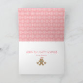 メリークリスマスおばあちゃんの写真カード カード (内部)