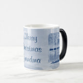 メリークリスマスおばあちゃんマグカップ モーフィングマグカップ (正面右)