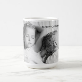 メリークリスマスおばあちゃん ホリデーフォト コーヒーマグカップ