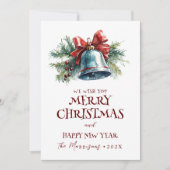 メリークリスマスおめでとうございます松鐘 シーズンカード (正面)