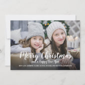 メリークリスマスおめでとう シーズンカード (正面)