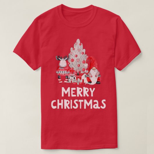 メリークリスマスおもしろいのシャツ32 Tシャツ (デザイン正面)