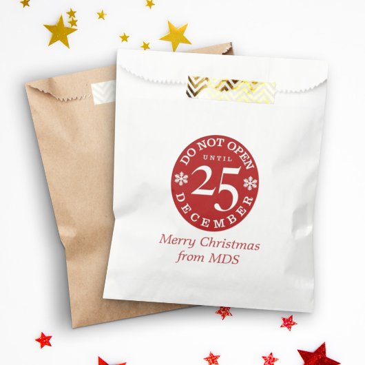 メリークリスマスおもしろいは好意を開かないバッグ フェイバーバッグ