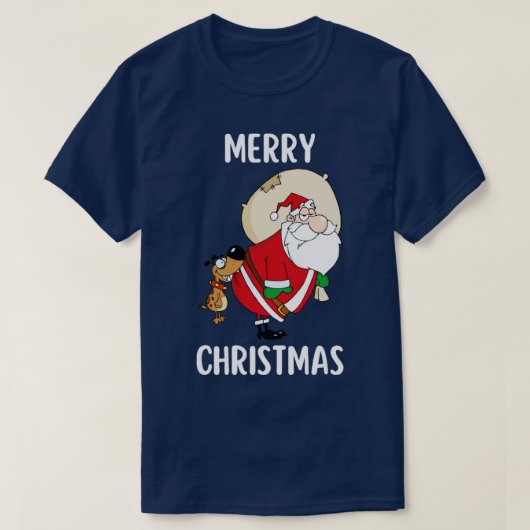 メリークリスマスおもしろいクリスマスシャツ138 Tシャツ (デザイン正面)