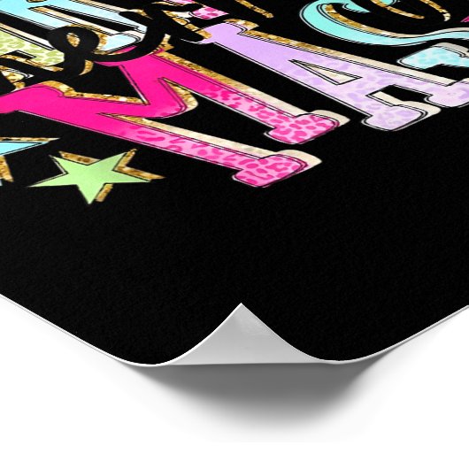 メリークリスマスおもしろいサンタスクワッドパジャマクリスマスホール ポスター (角)