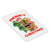 メリークリスマスおもしろいサンタティキ マグネット (右側)