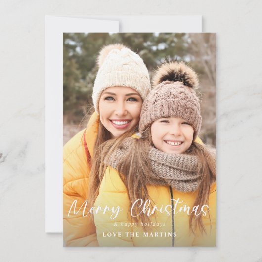 メリークリスマスおもしろいスクリプト写真垂直 (正面)