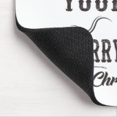 メリークリスマスおもしろいマッチングファミリークリスマスギフトTe マウスパッド (コーナー)