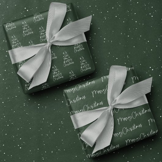 メリークリスマスおもしろい型フェスティバル休日 ラッピングペーパーシート