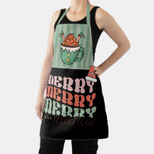 メリークリスマスおもしろい小妖精や小人グリーンとブラックママ