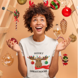 メリークリスマスおもしろい Tシャツ