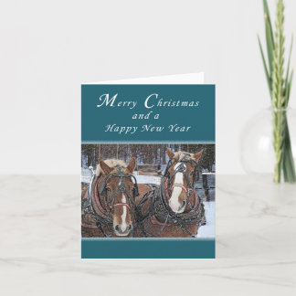 メリークリスマスおよび明けましておめでとうのばん馬 シーズンカード