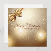 メリークリスマスおよび明けましておめでとうの郵便はがき#4 シーズンカード (正面/裏面)