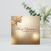 メリークリスマスおよび明けましておめでとうの郵便はがき#4 シーズンカード (スタンド正面)