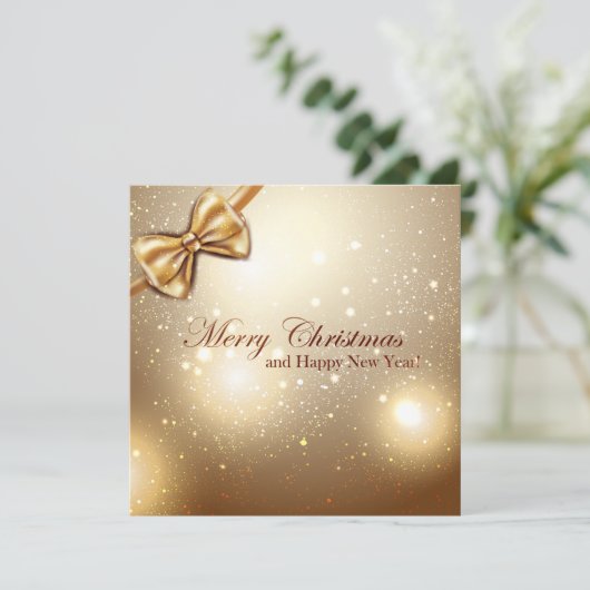 メリークリスマスおよび明けましておめでとうの郵便はがき#4 シーズンカード (スタンド正面)