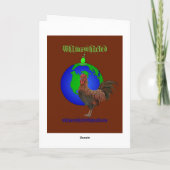 メリークリスマスおよび明けましておめでとう シーズンカード (裏面)