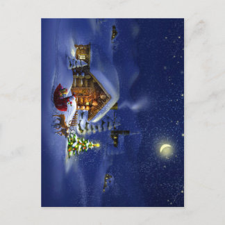 メリークリスマスおよび明けましておめでとう! シーズンポストカード