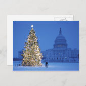 メリークリスマスおよび明けましておめでとう シーズンポストカード (正面/裏面)