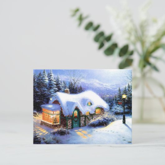 メリークリスマスおよび明けましておめでとう シーズンポストカード (スタンド正面)