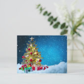 メリークリスマスおよび明けましておめでとう シーズンポストカード (スタンド正面)