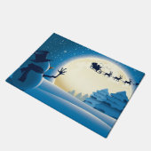 メリークリスマスおよび明けましておめでとう ドアマット (アングル)