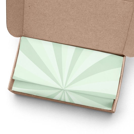 メリークリスマスお洒落かわいいグリーン渦巻形のストライプ 薄葉紙