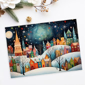 メリークリスマスお洒落ウィンタービレッジ シーズンカード