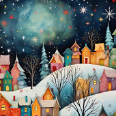 メリークリスマスお洒落ウィンタービレッジ シーズンカード