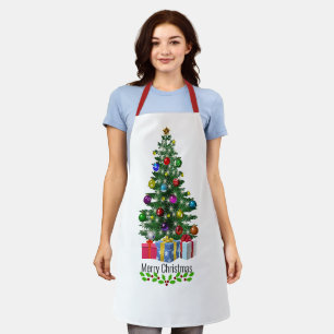 メリークリスマスお祝い エプロン