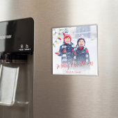 メリークリスマスかわいいカラフルストリングライト マグネット