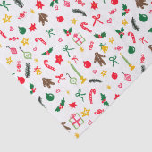 メリークリスマスかわいいドードルパタお洒落ーン 薄葉紙 (詳細)
