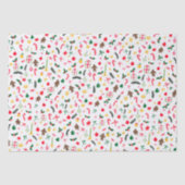 メリークリスマスかわいいドードルパタお洒落ーン 薄葉紙 (正面)