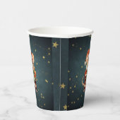 メリークリスマスかわいいネズミ 紙コップ (右)