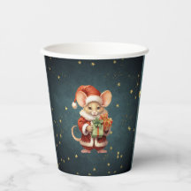 メリークリスマスかわいいネズミ