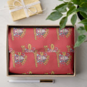 メリークリスマスかわいいホットチョコレートマグファミリー 薄葉紙 (ギフト)