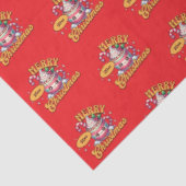 メリークリスマスかわいいホットチョコレートマグファミリー 薄葉紙 (詳細)